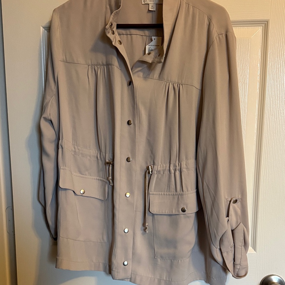 Cato Beige Utility Jacket